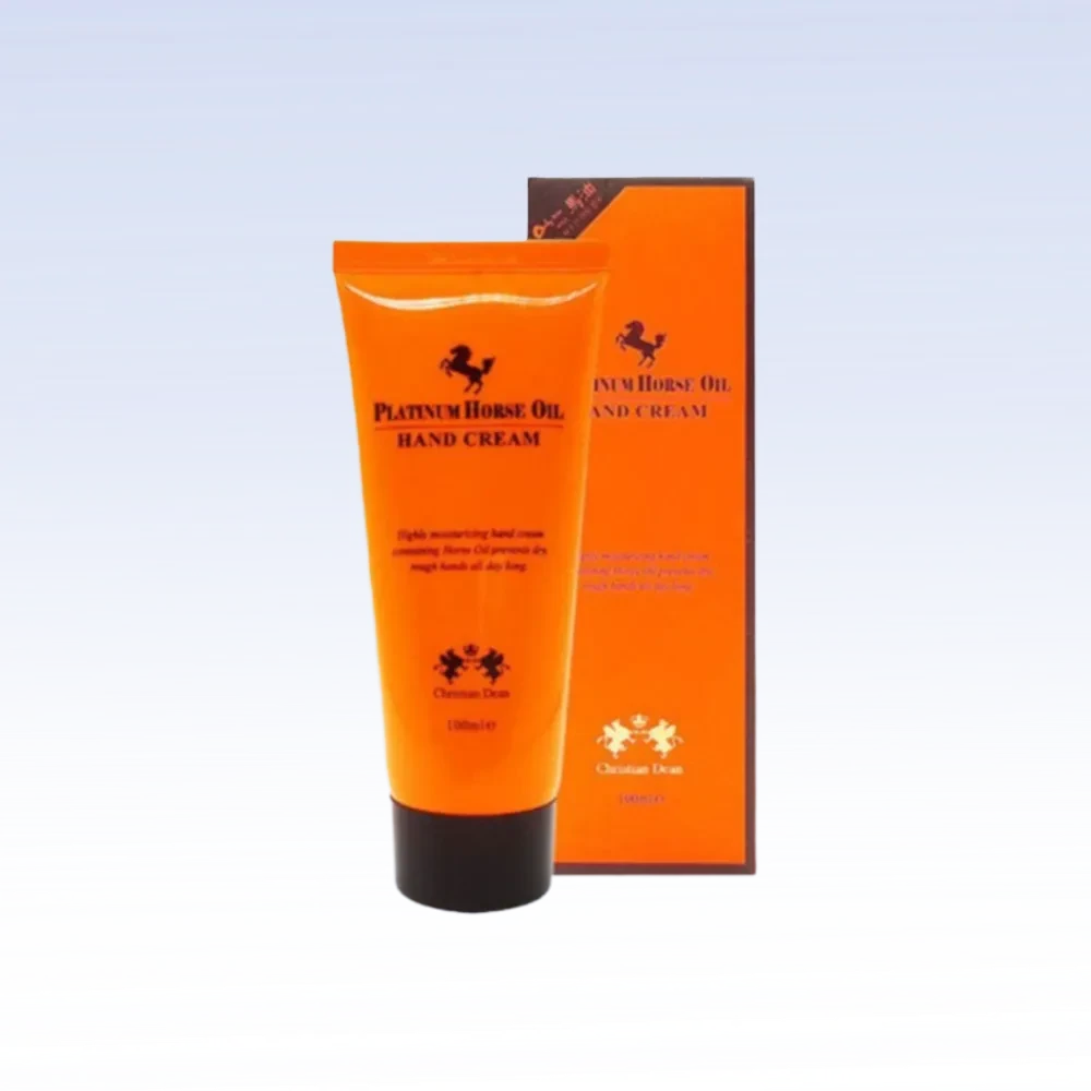 Увлажняющий крем для рук с лошадиным маслом Platinum Horse Oil Real Moisture Hand Cream, 100мл