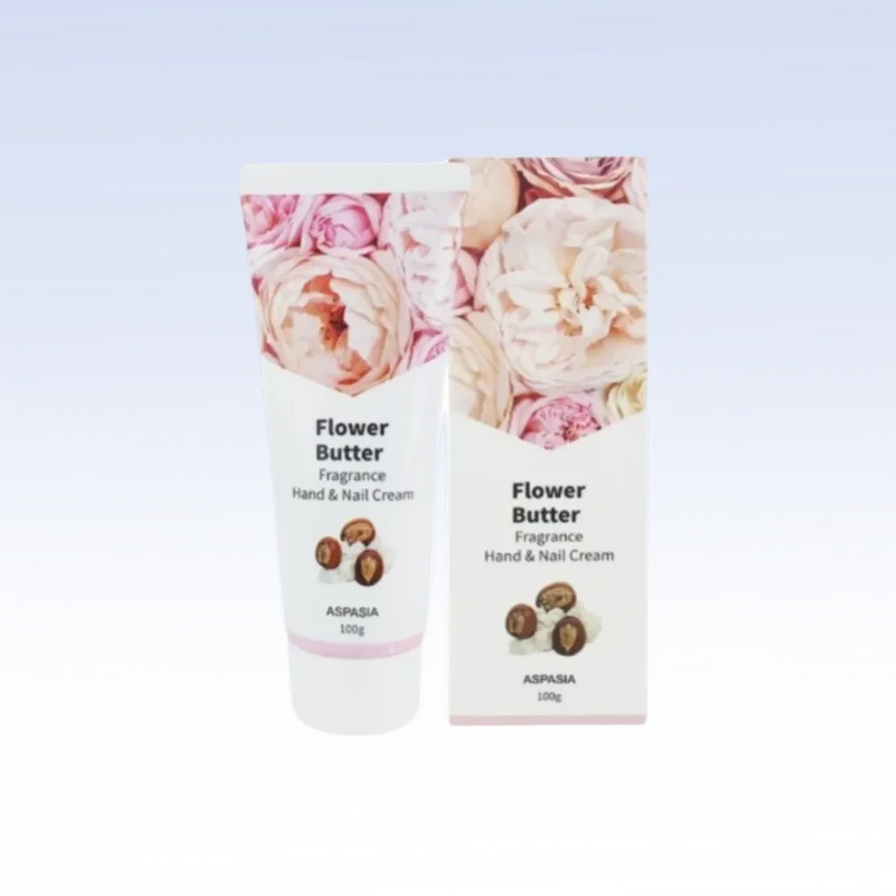 Крем для рук и ногтей увлажняющий питательный Flower Butter с цветочными экстрактами и маслом ши, 100гр