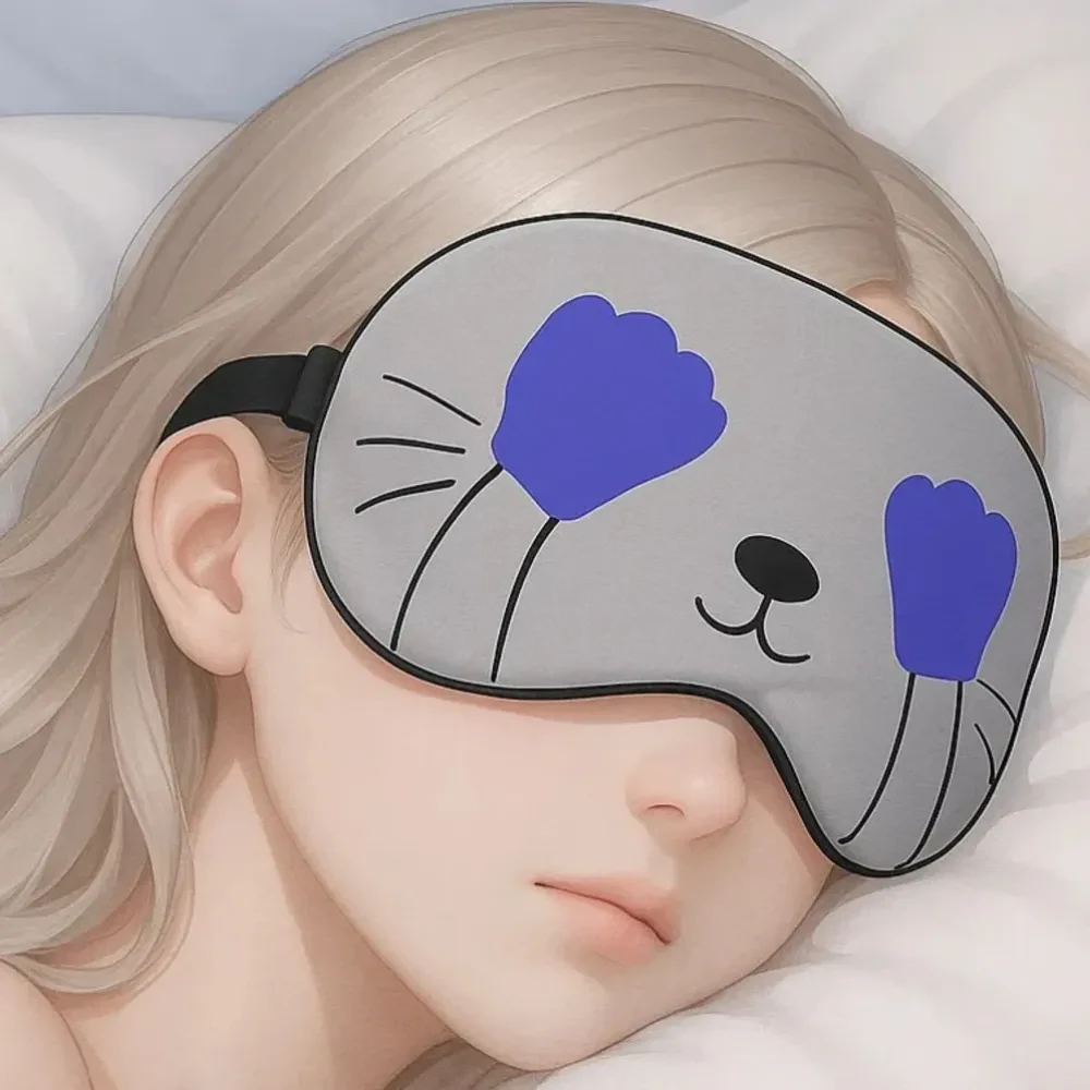 Маска для сна в дороге и дома с гелевым вкладышем