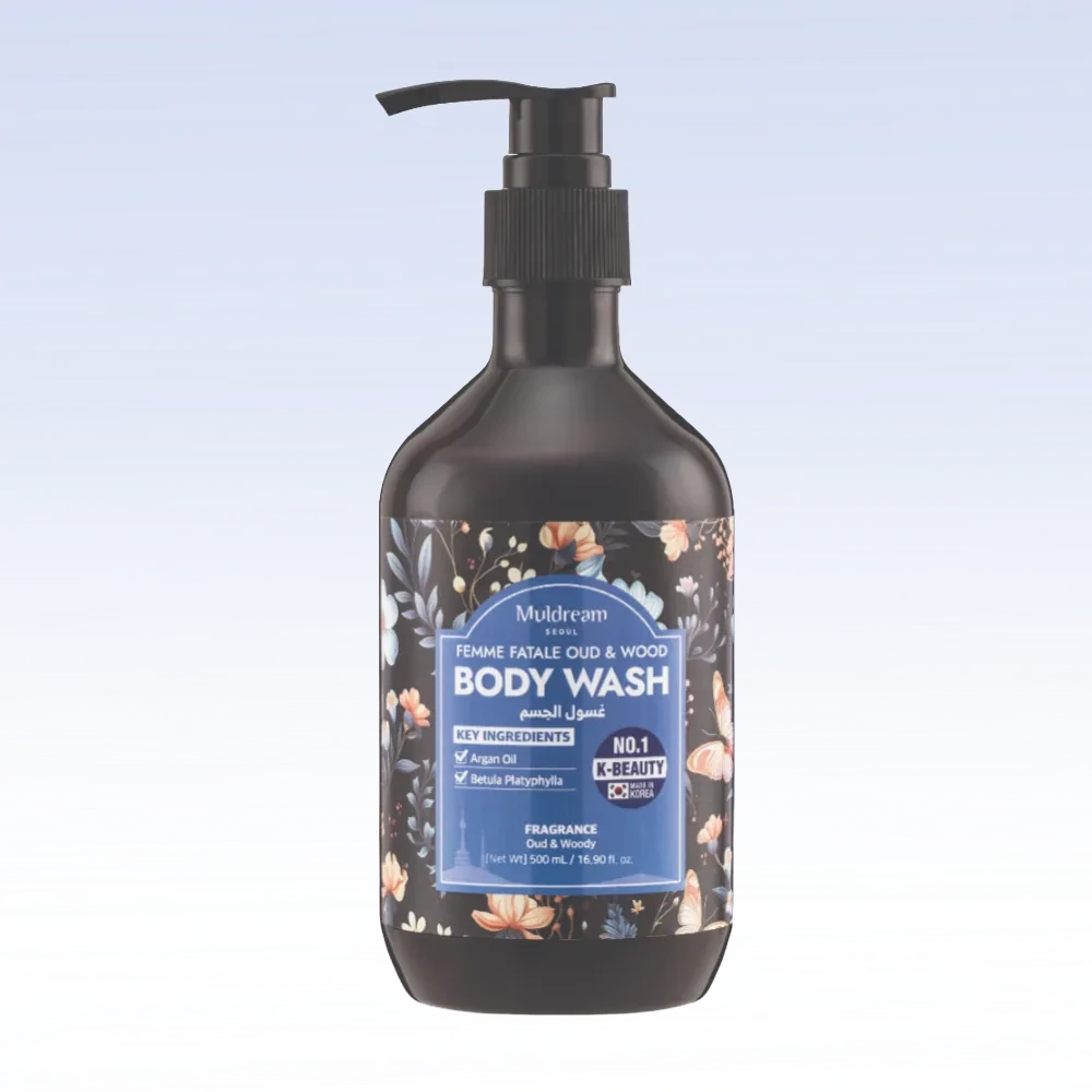 Гель для душа Muldream Femme Fatale Oud & Wood Body Wash, 500мл