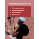 Кисти косметические для макияжа набор в тубусе, 12шт.